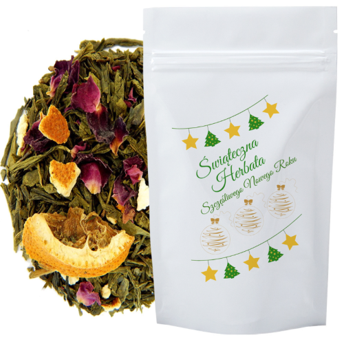 Herbata Świąteczna - Sencha Pomarańczowa - 1